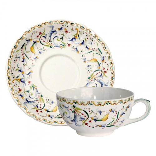 Gien Toscana Frühstücks-Untertasse 18 cm